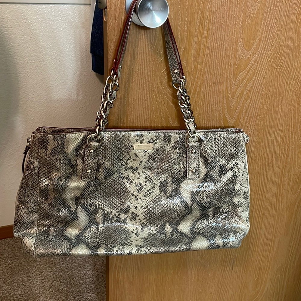 Kate Spade snakeskin bag